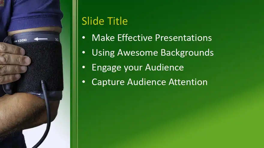 Free Blood Pressure PowerPoint Template