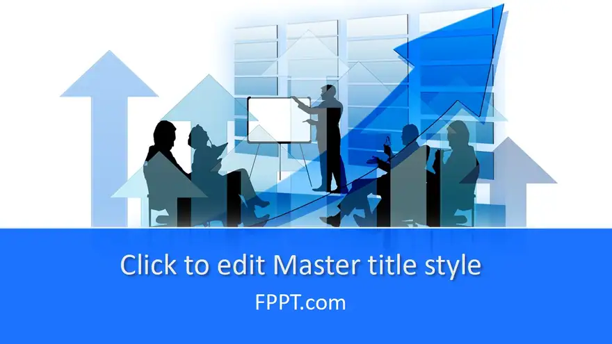 Free Blue Business PowerPoint Template