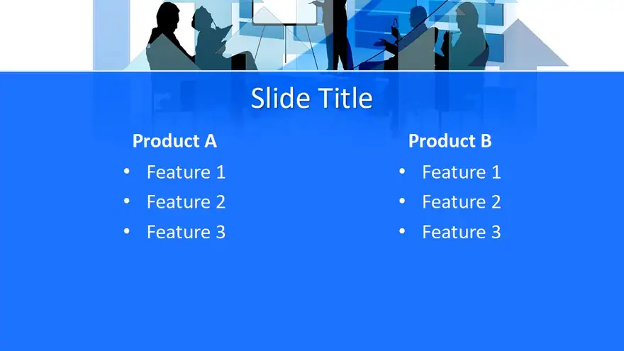 Free Blue Business PowerPoint Template