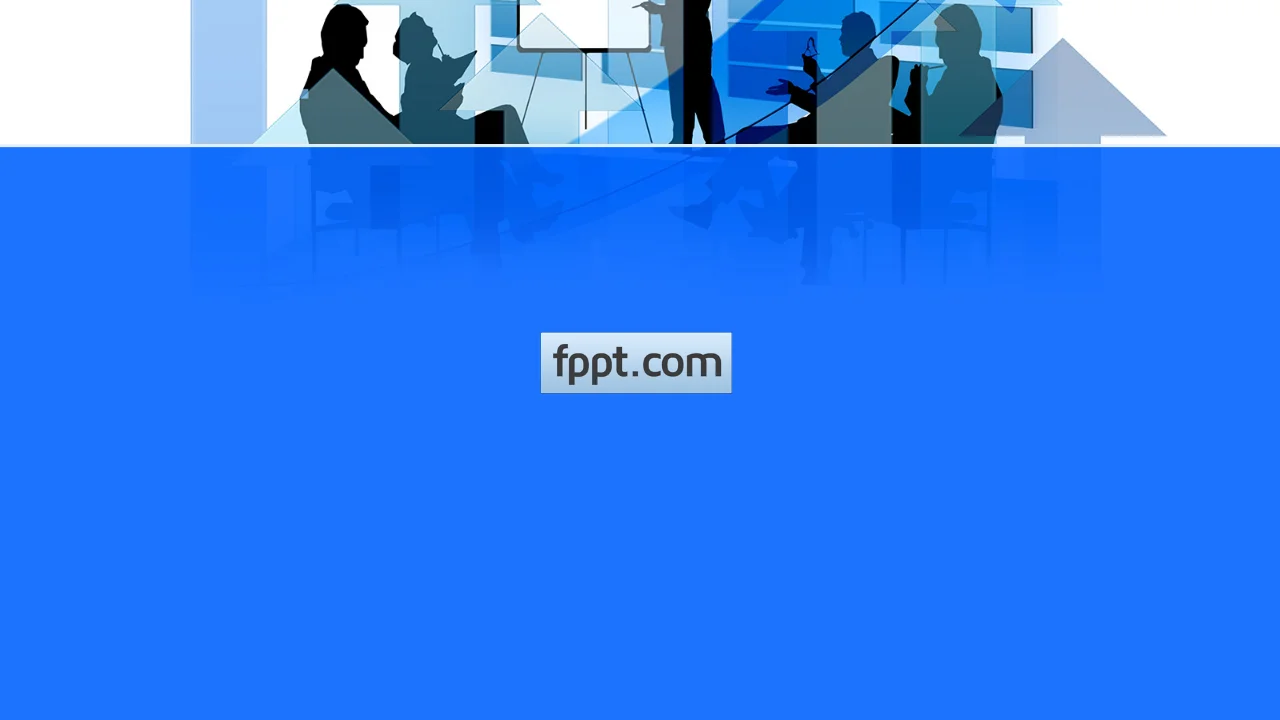 Free Blue Business PowerPoint Template