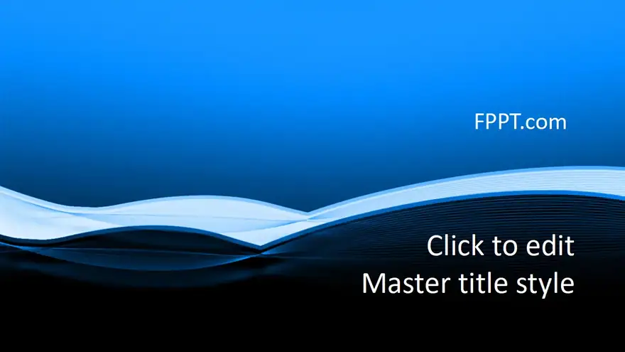 Free Blue PowerPoint Template