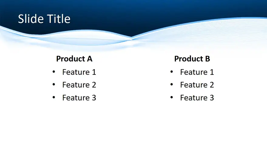 Free Blue PowerPoint Template