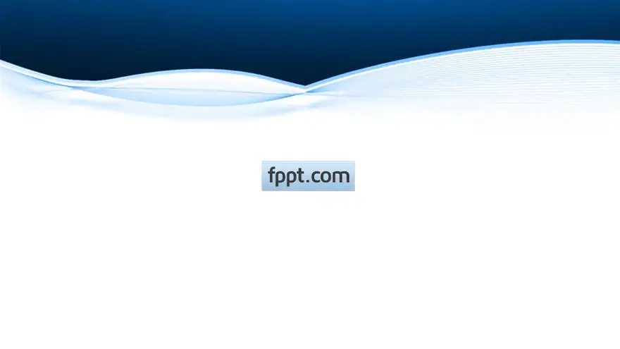 Free Blue PowerPoint Template