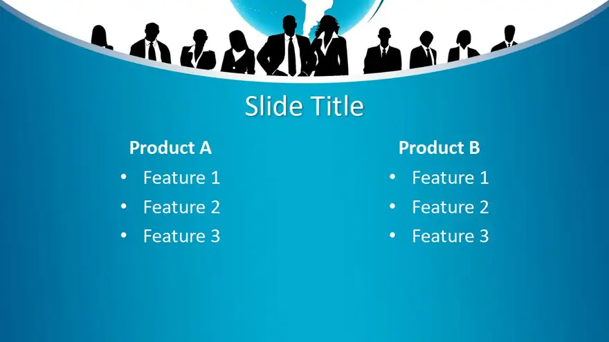 Free Business Team PowerPoint Template