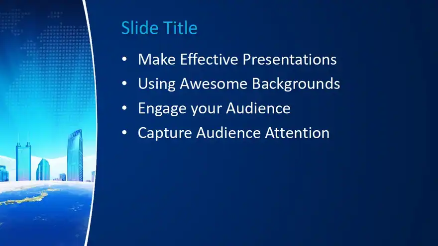 Free Business World PowerPoint Template