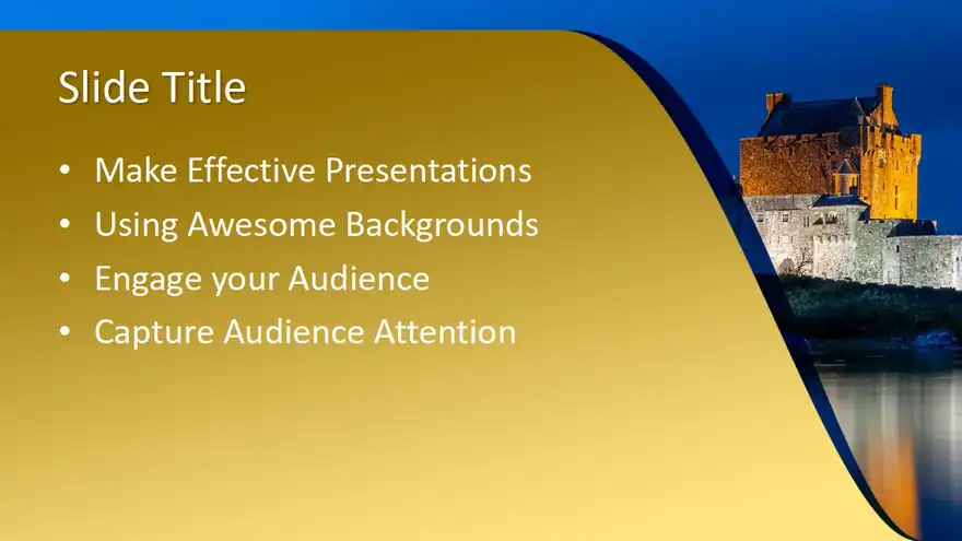 Free Castle PowerPoint Template