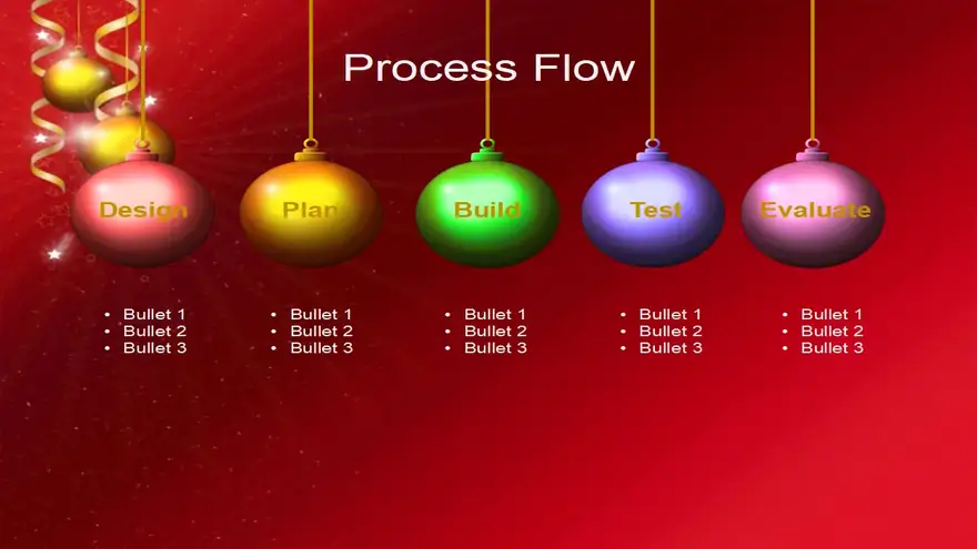 Free Christmas Baubles Template