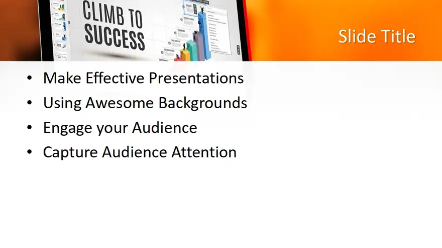 Free Climb To Success PowerPoint Template
