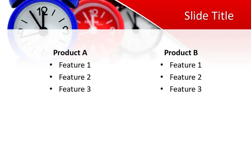 Free Clock PowerPoint Template