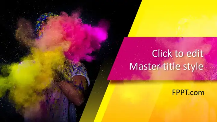 Free Color Art PowerPoint Template