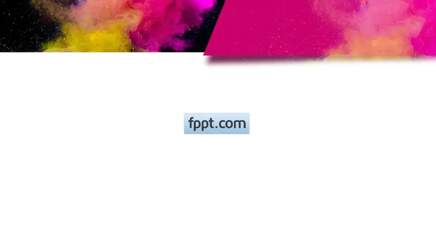 Free Color Art PowerPoint Template