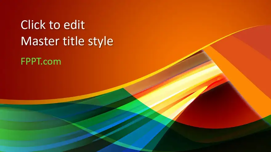 Free Color PowerPoint Template
