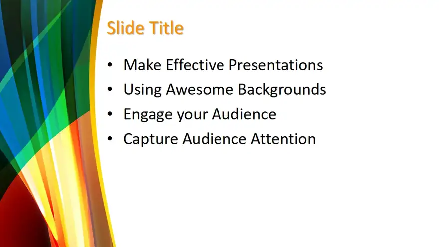 Free Color PowerPoint Template