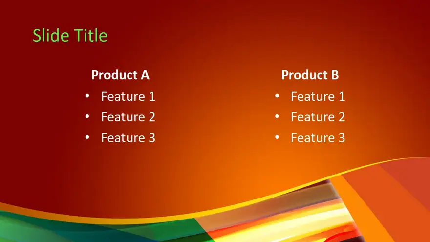 Free Color PowerPoint Template
