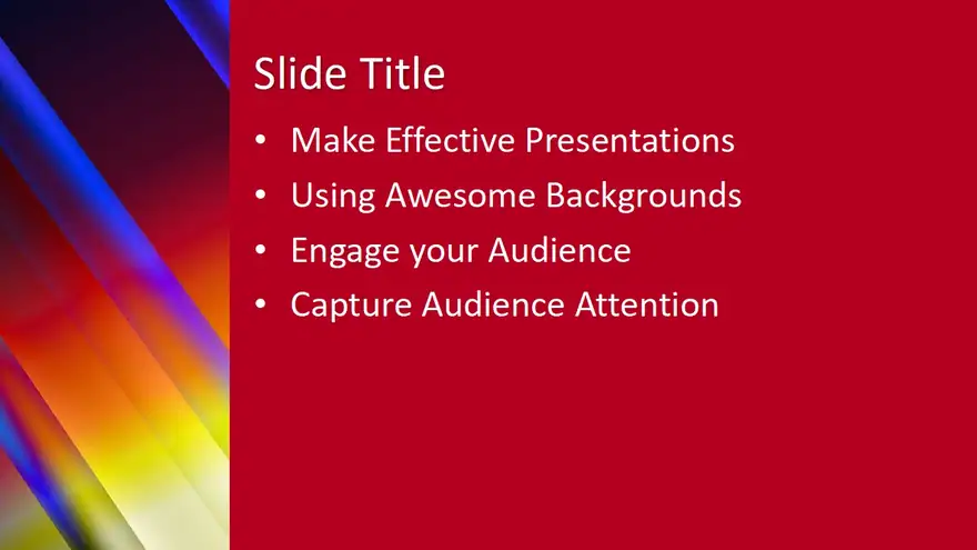 Free Colorful PowerPoint Background