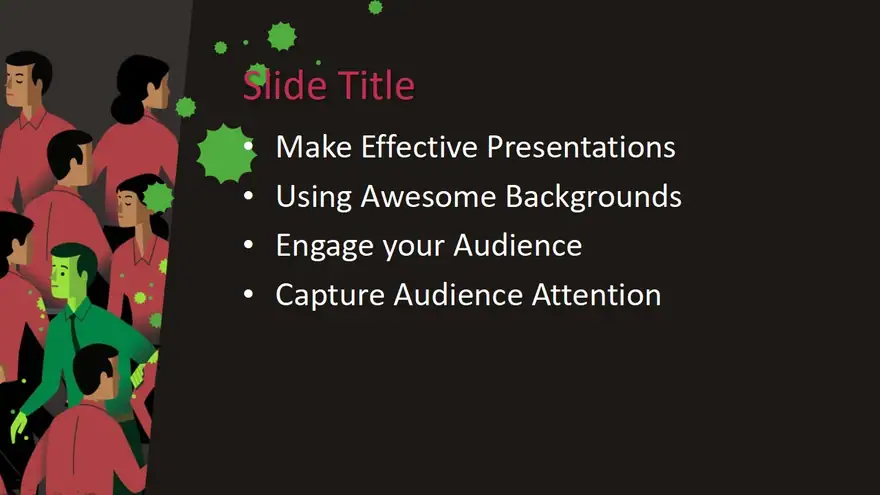 Free Contagious Virus PowerPoint Template