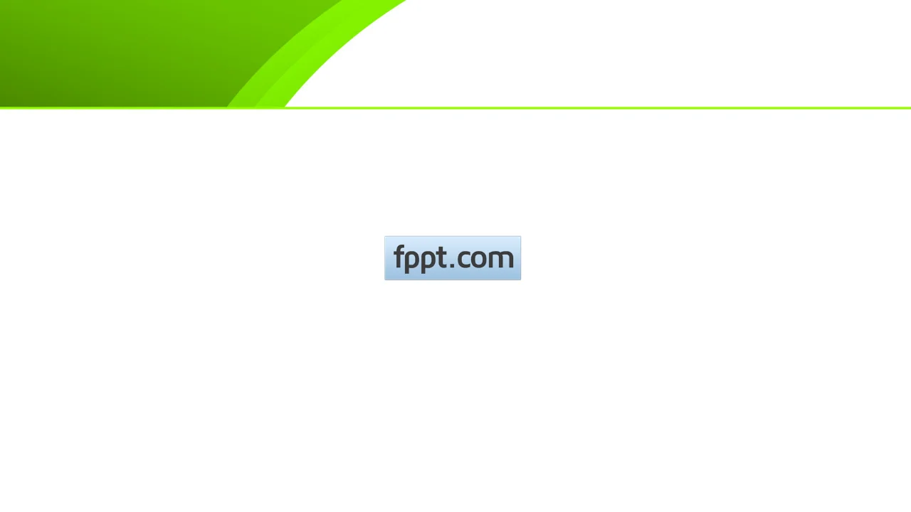 Free Creative Green Background PowerPoint Template