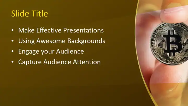 Free Crypto Bitcoin PowerPoint Template