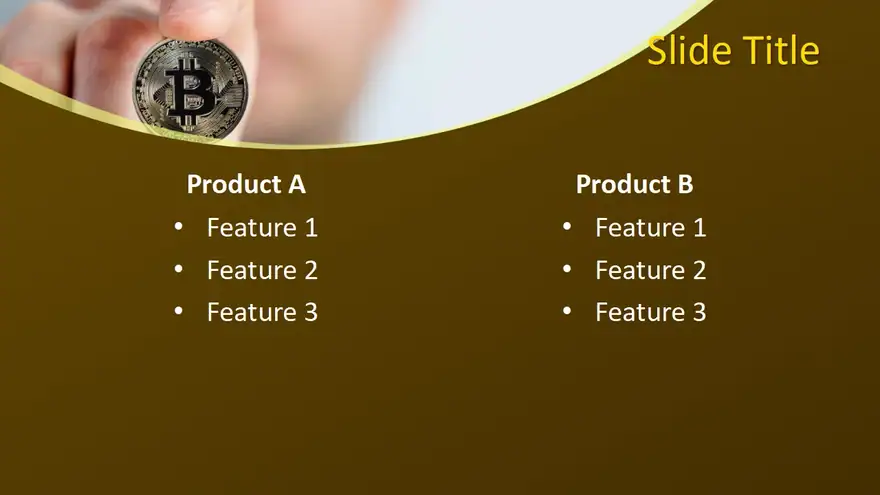 Free Crypto Bitcoin PowerPoint Template