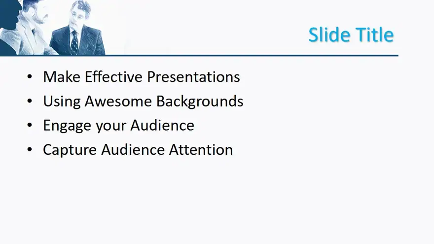 Free Deal Partnership PowerPoint Template