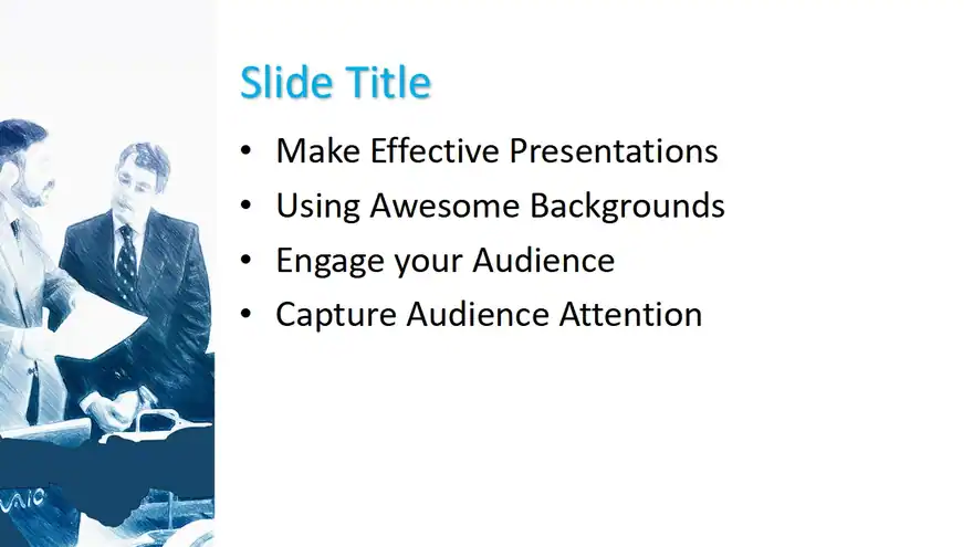 Free Deal Partnership PowerPoint Template