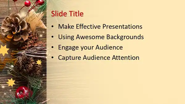 Free Decoration PowerPoint Template