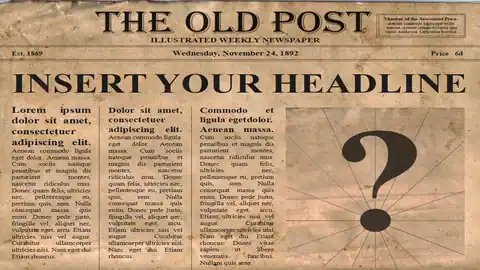 Free Editable Old Newspaper Powerpoint Template