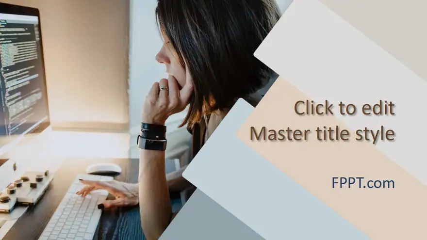 Free Freelancer PowerPoint Template