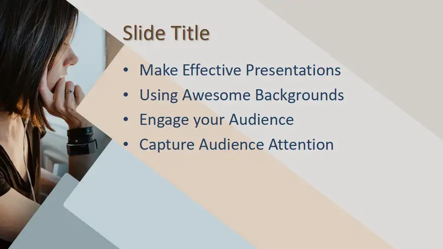 Free Freelancer PowerPoint Template