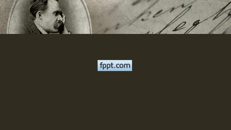Free Friedrich Nietzsche PowerPoint Template