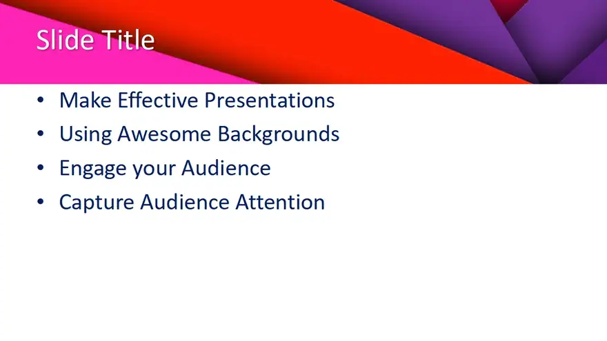 Free Geometric PowerPoint Template
