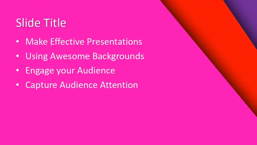 Free Geometric PowerPoint Template