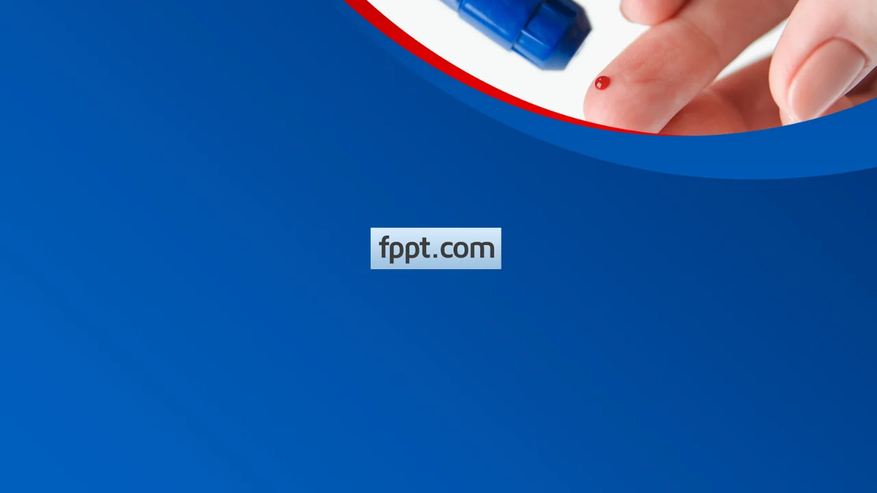 Free Glucometer PowerPoint Template