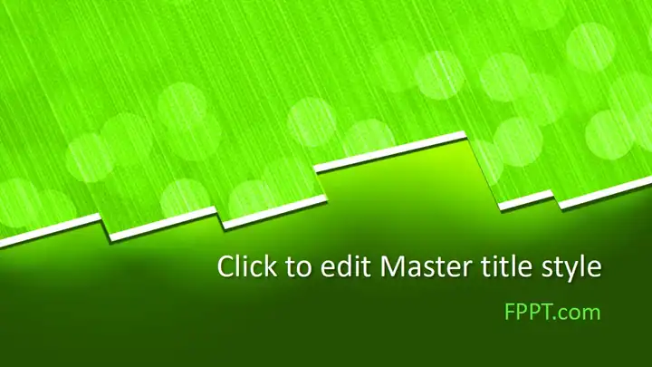 Free Greenlight PowerPoint Template