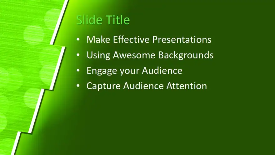 Free Greenlight PowerPoint Template
