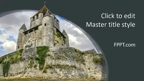 Free Historic Castle PowerPoint Template