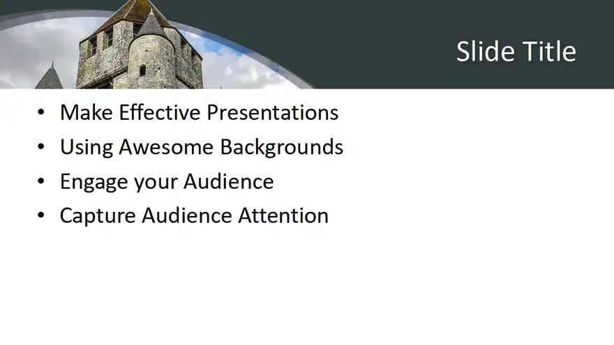 Free Historic Castle PowerPoint Template