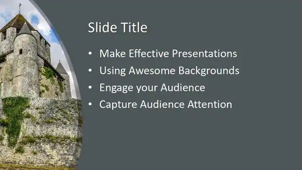 Free Historic Castle PowerPoint Template