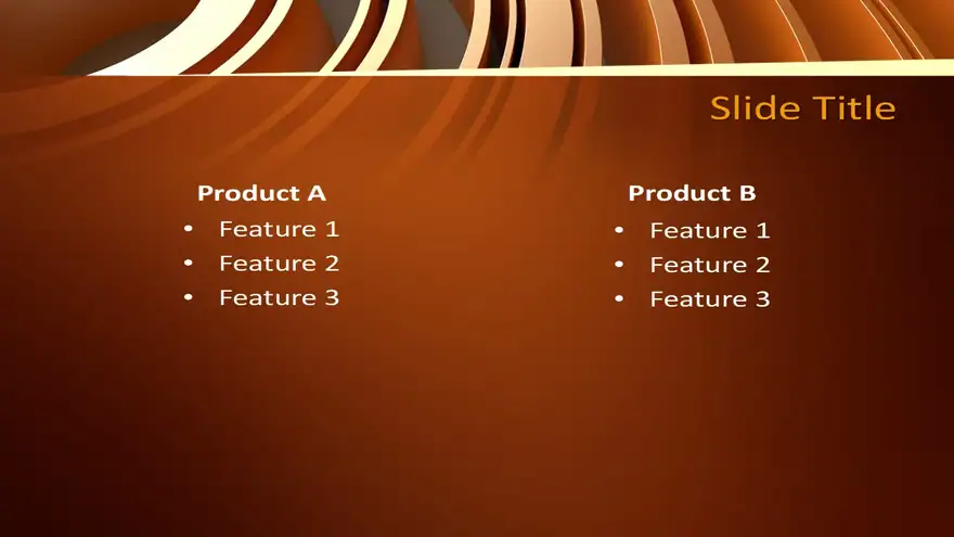 Free Impressum PowerPoint Template