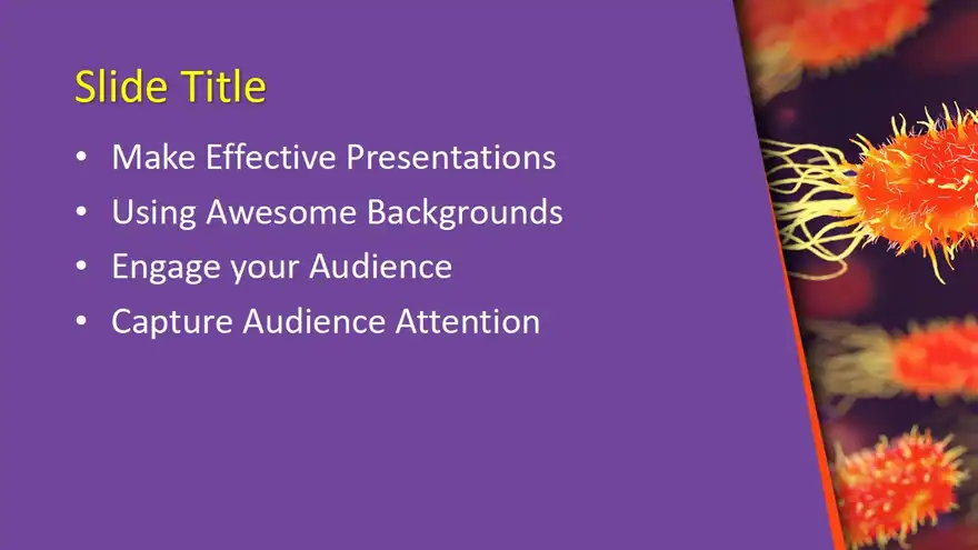 Free Infectiology PowerPoint template