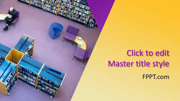 Free Library PowerPoint Template