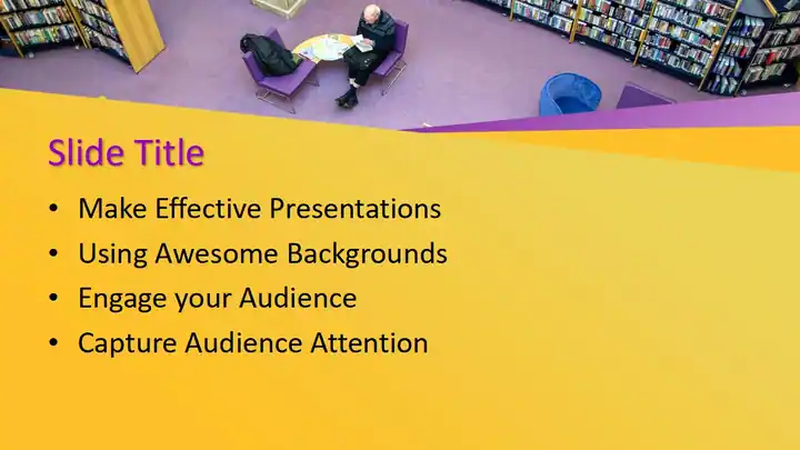 Free Library PowerPoint Template