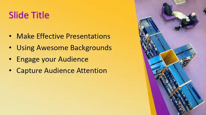 Free Library PowerPoint Template