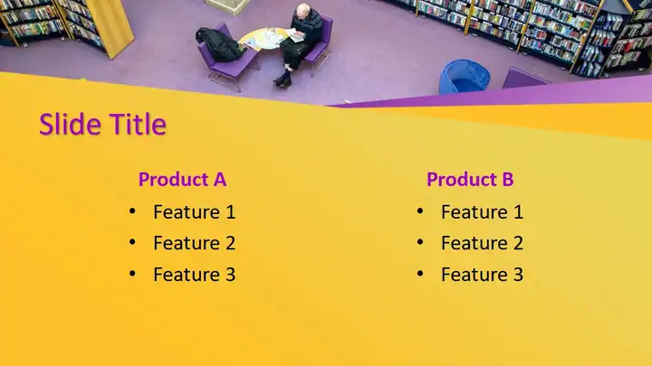 Free Library PowerPoint Template