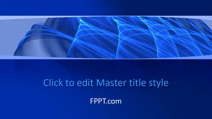 Free Lines PowerPoint Template