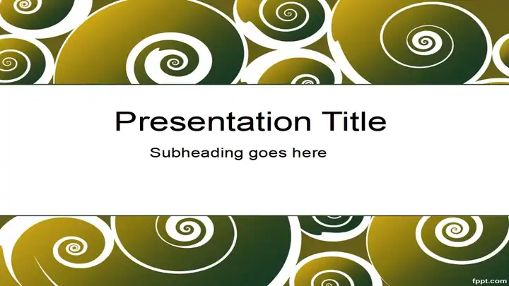 Free Lollipops PowerPoint Template