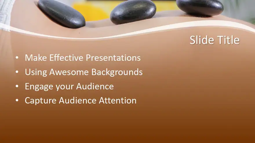 Free Massage Spa PowerPoint Template