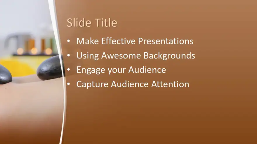 Free Massage Spa PowerPoint Template