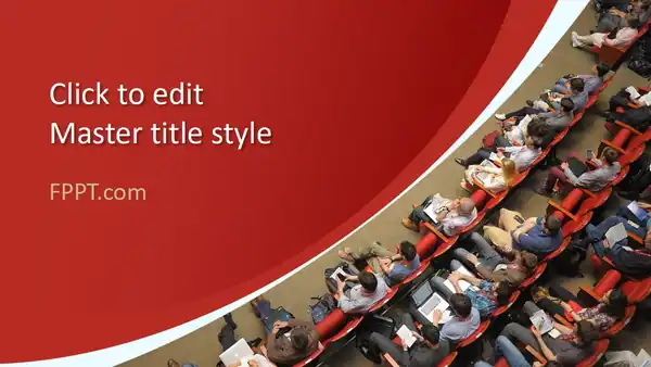 Free Modern Conference PowerPoint Template