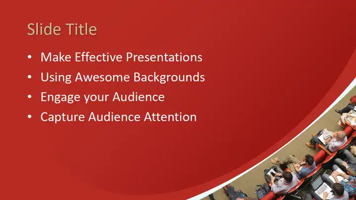 Free Modern Conference PowerPoint Template